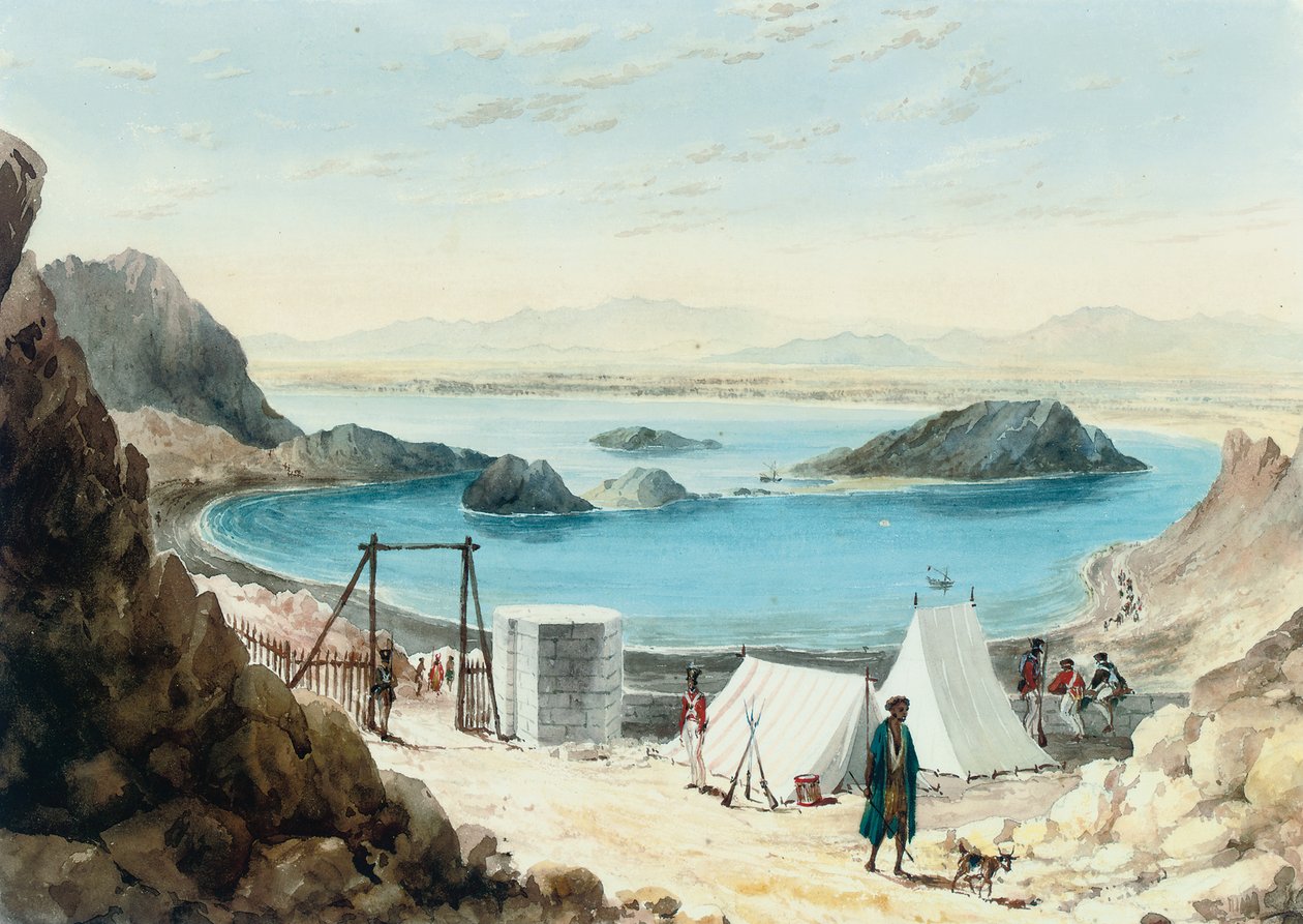 Adens hamn av William Prinsep