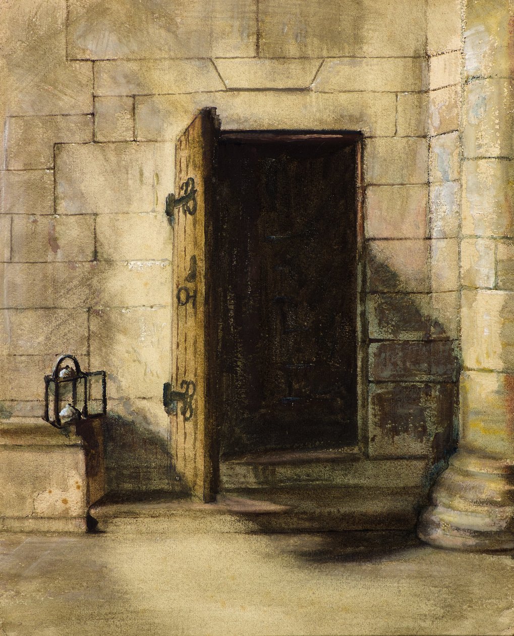 Ingång till trappan, Old Steeple av William Proudfoot