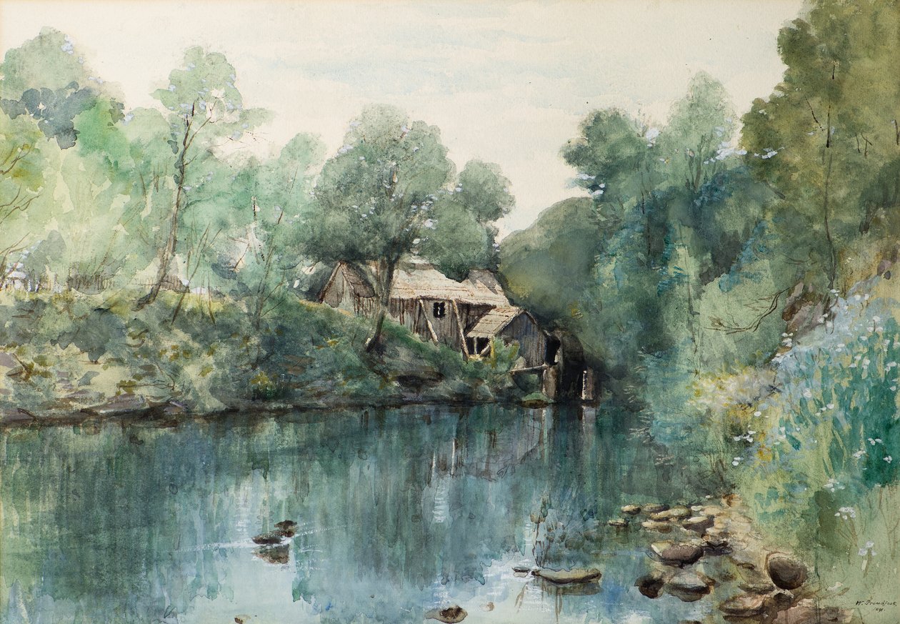 Sågverk, Speediehill av William Proudfoot