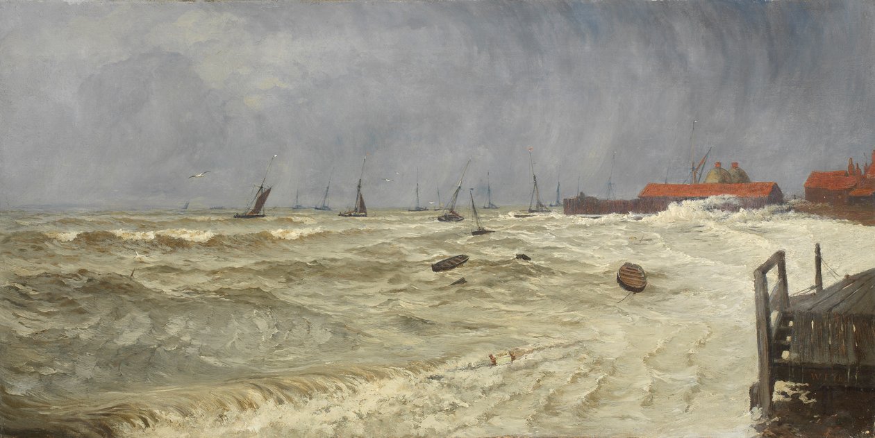 En tuff dag på Leigh av William Pye