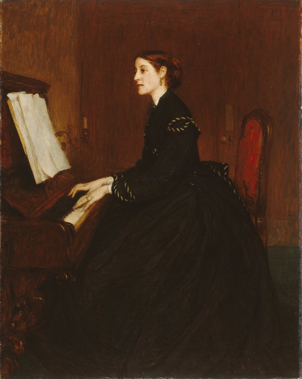 Mrs John Pettie av William Quiller Orchardson
