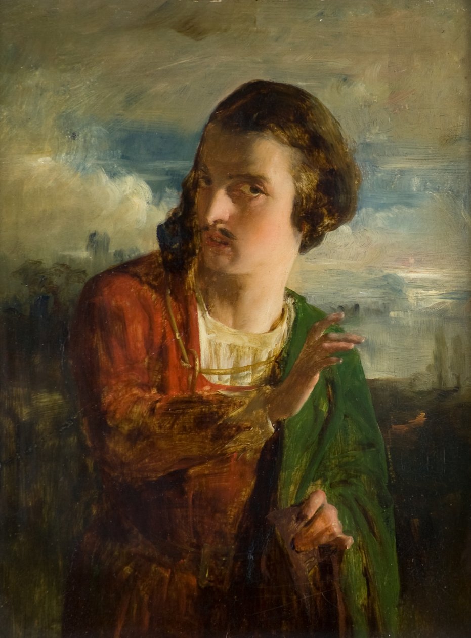 Självporträtt, ca 1853 (olja på panel) av William Quiller Orchardson