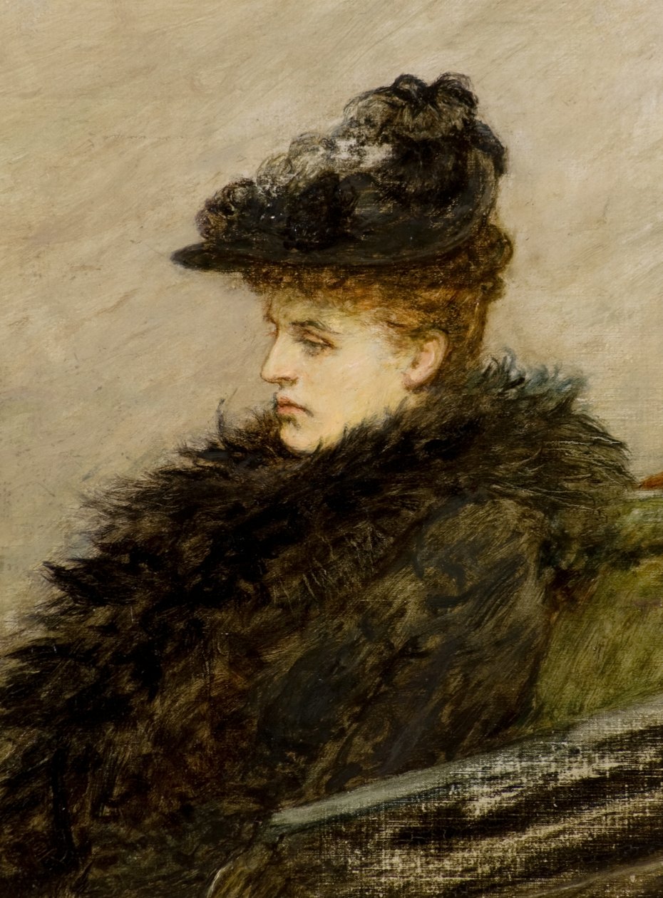 The Feather Boa, ca 1892 (olja på duk) av William Quiller Orchardson