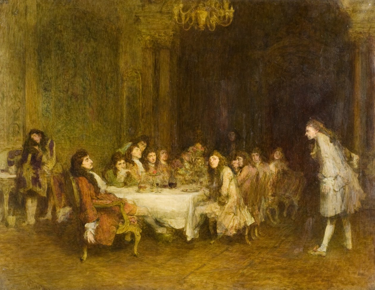 Voltaire-incidenten av William Quiller Orchardson