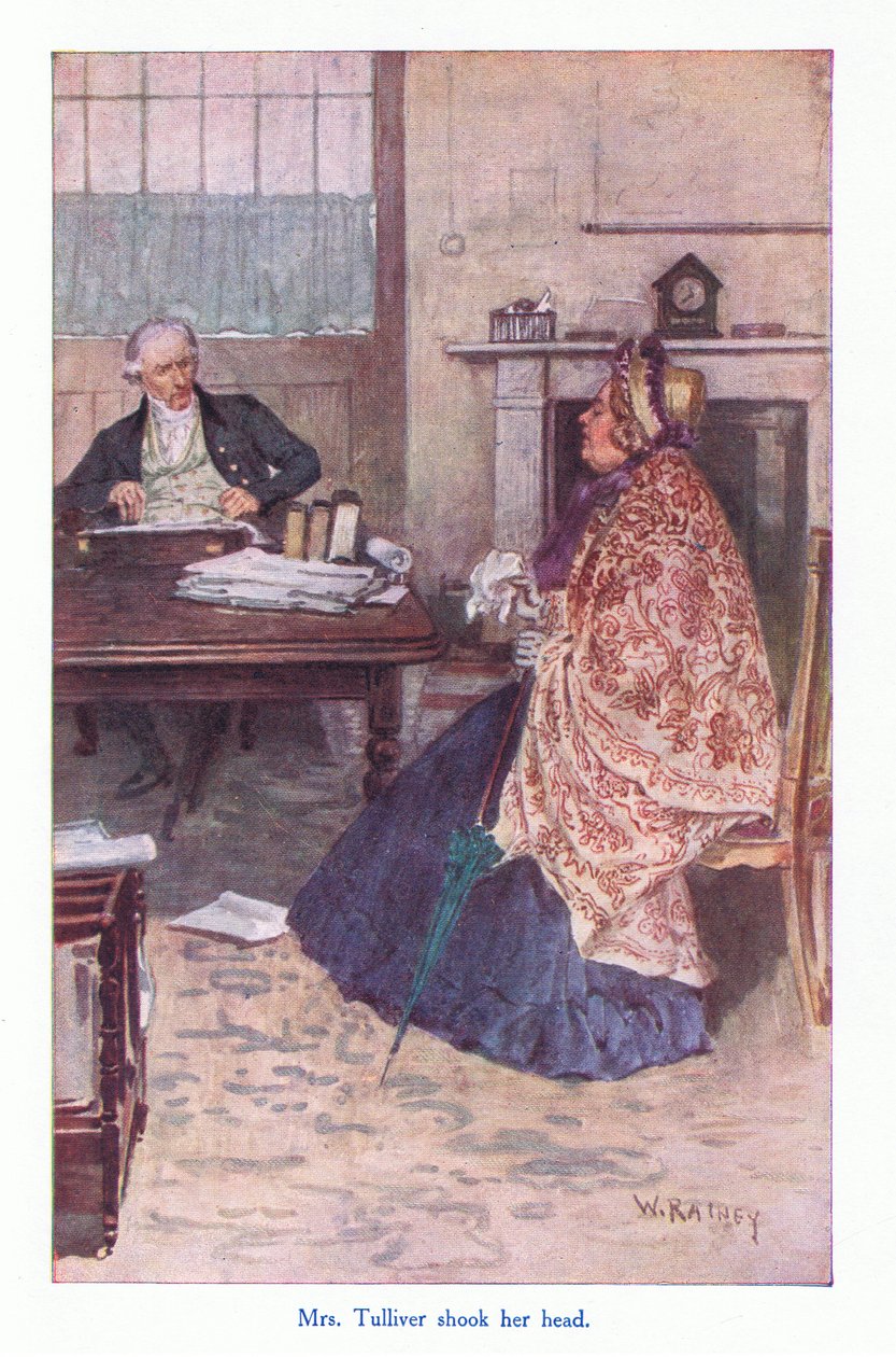 Mrs Tulliver skakade på huvudet, 1930-talet av William Rainey