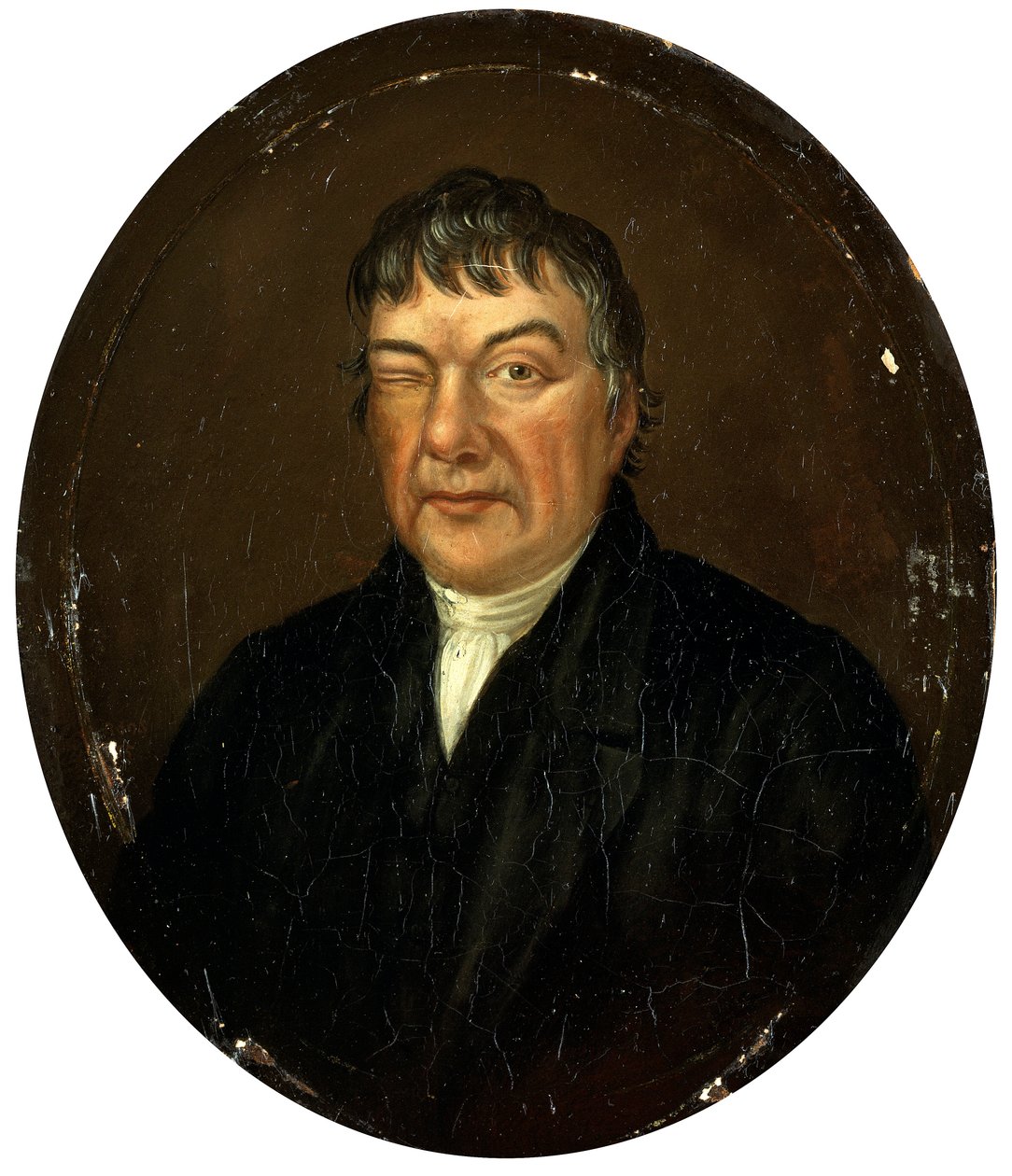 "Reverend Christmas Evans 1766-1838", 1835 av William Roos