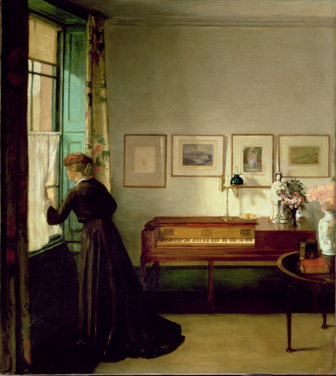 En interiör av William Rothenstein