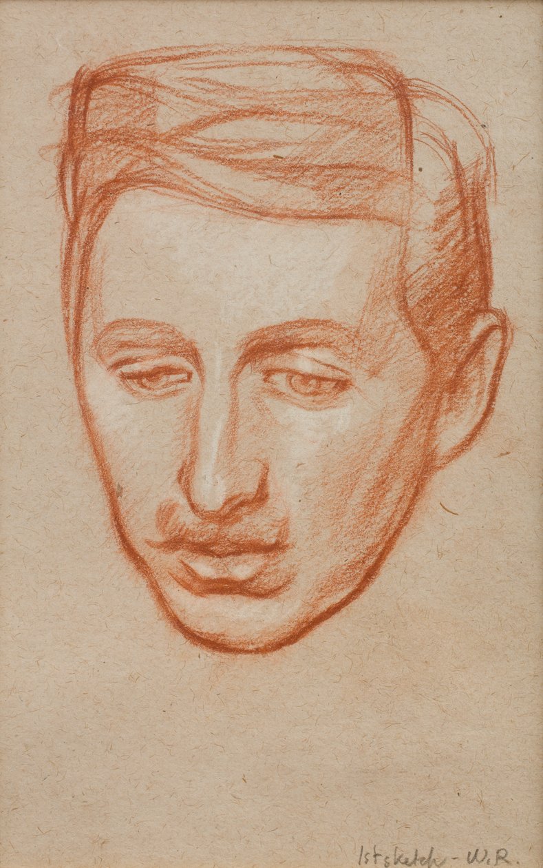 Porträtt av E. M. Forster av William Rothenstein