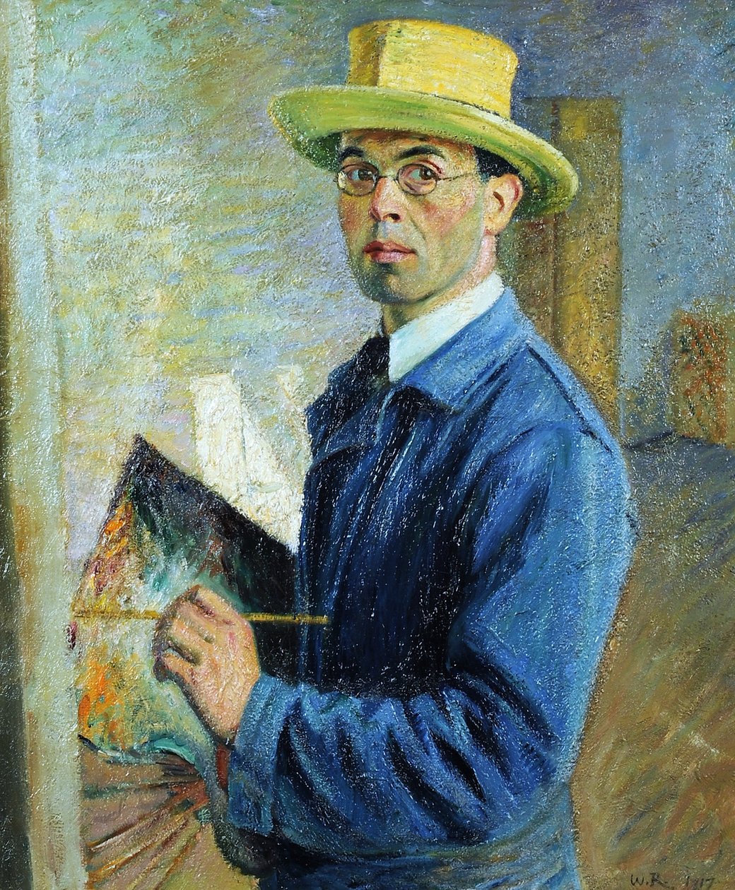 Självporträtt av William Rothenstein