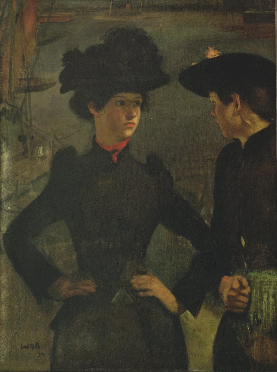 Coster Girls av William Rothenstein