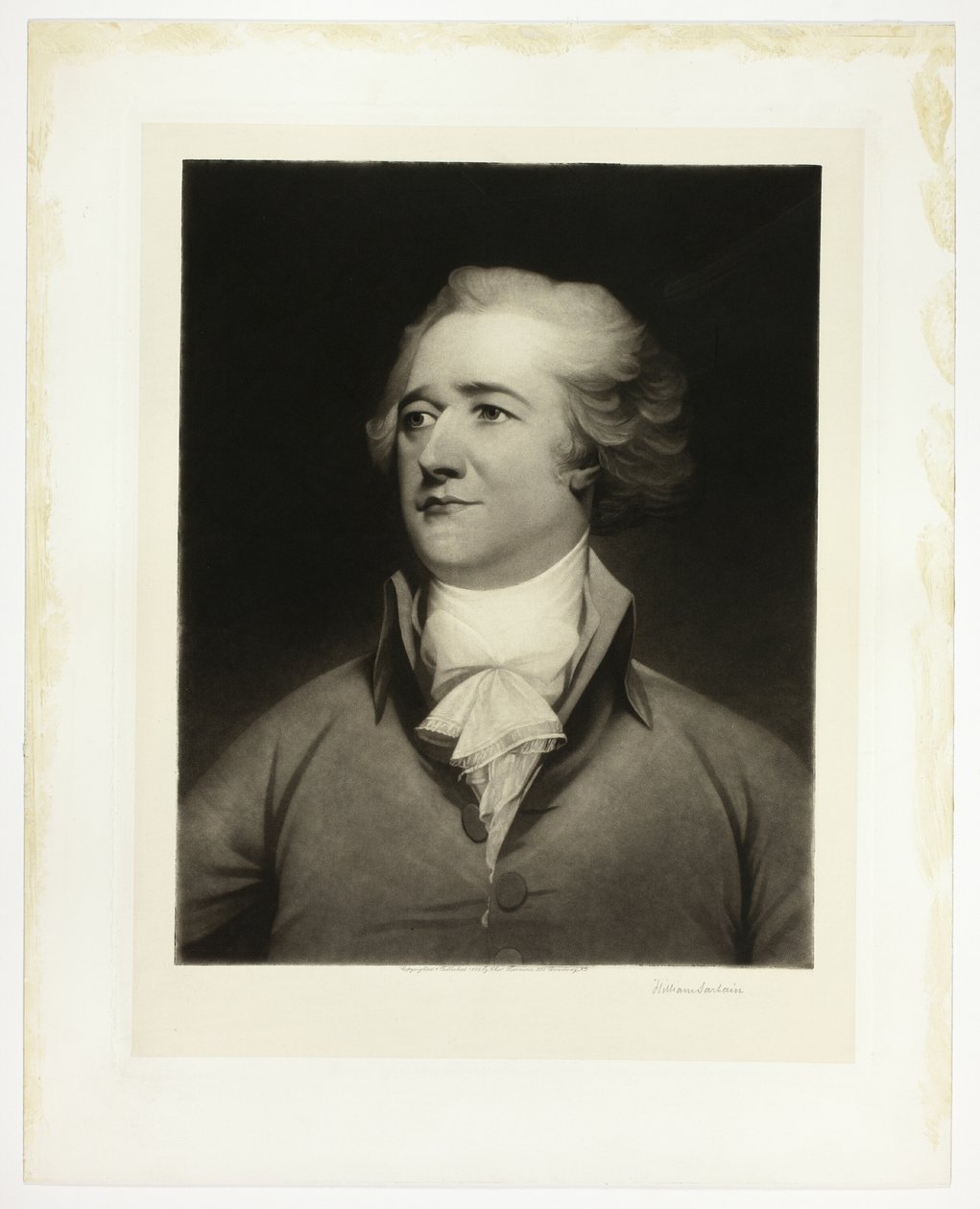 Porträtt av Alexander Hamilton av William Sartain