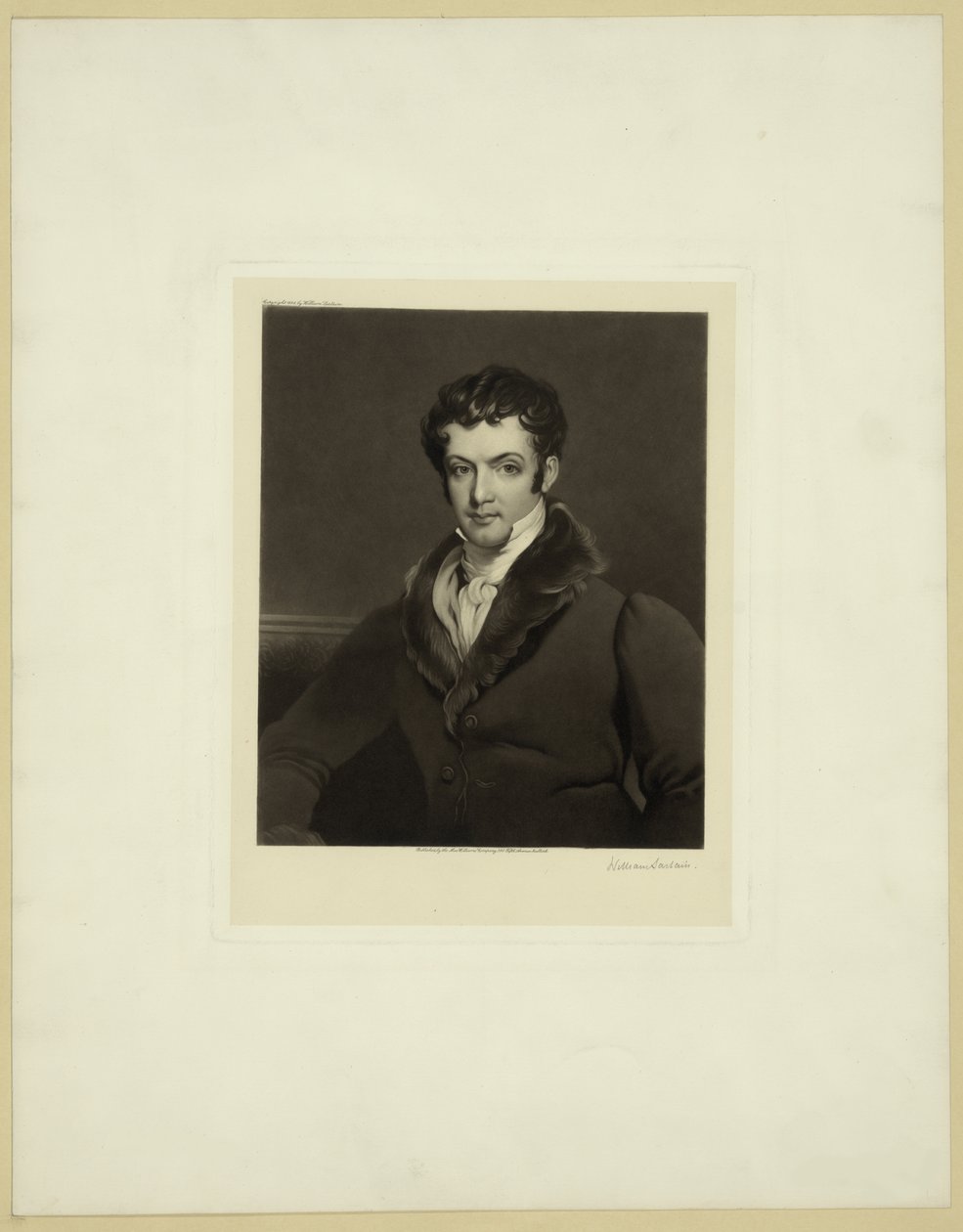 Porträtt av Washington Irving 17831859 av William Sartain