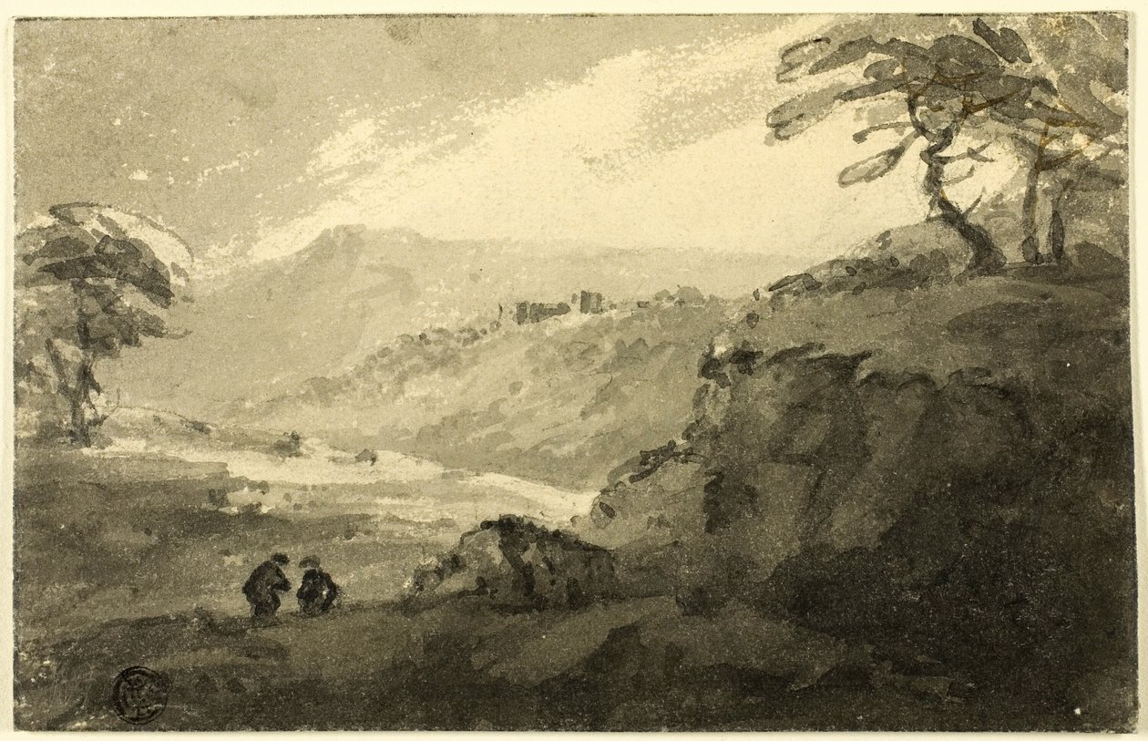 Skotskt landskap av William Sawrey Gilpin