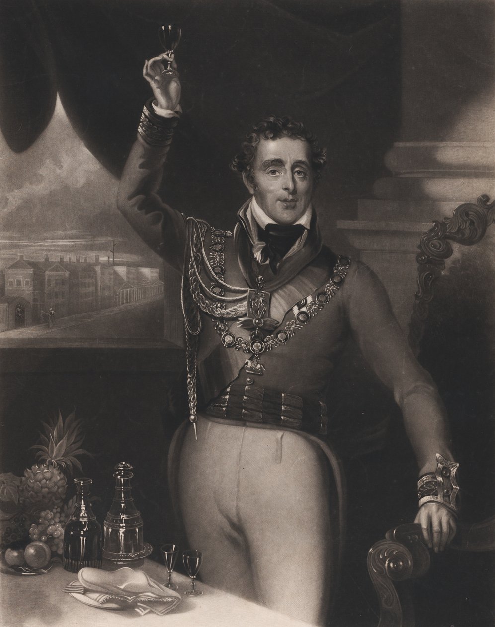 Hertigen av Wellington, 1828. av William Say