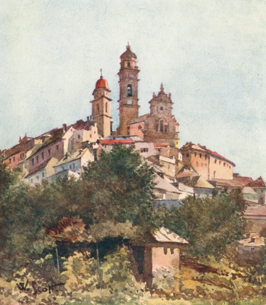 Cervo (färglitografi) av William Scott