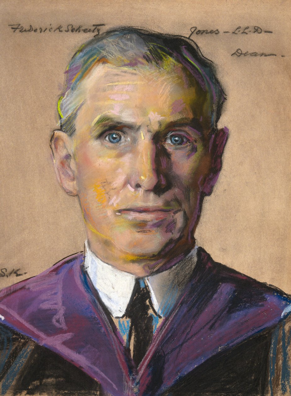 Frederick S. Jones: B.A. 1884, dekanus vid Yale College 1909- av William Sergeant Kendall