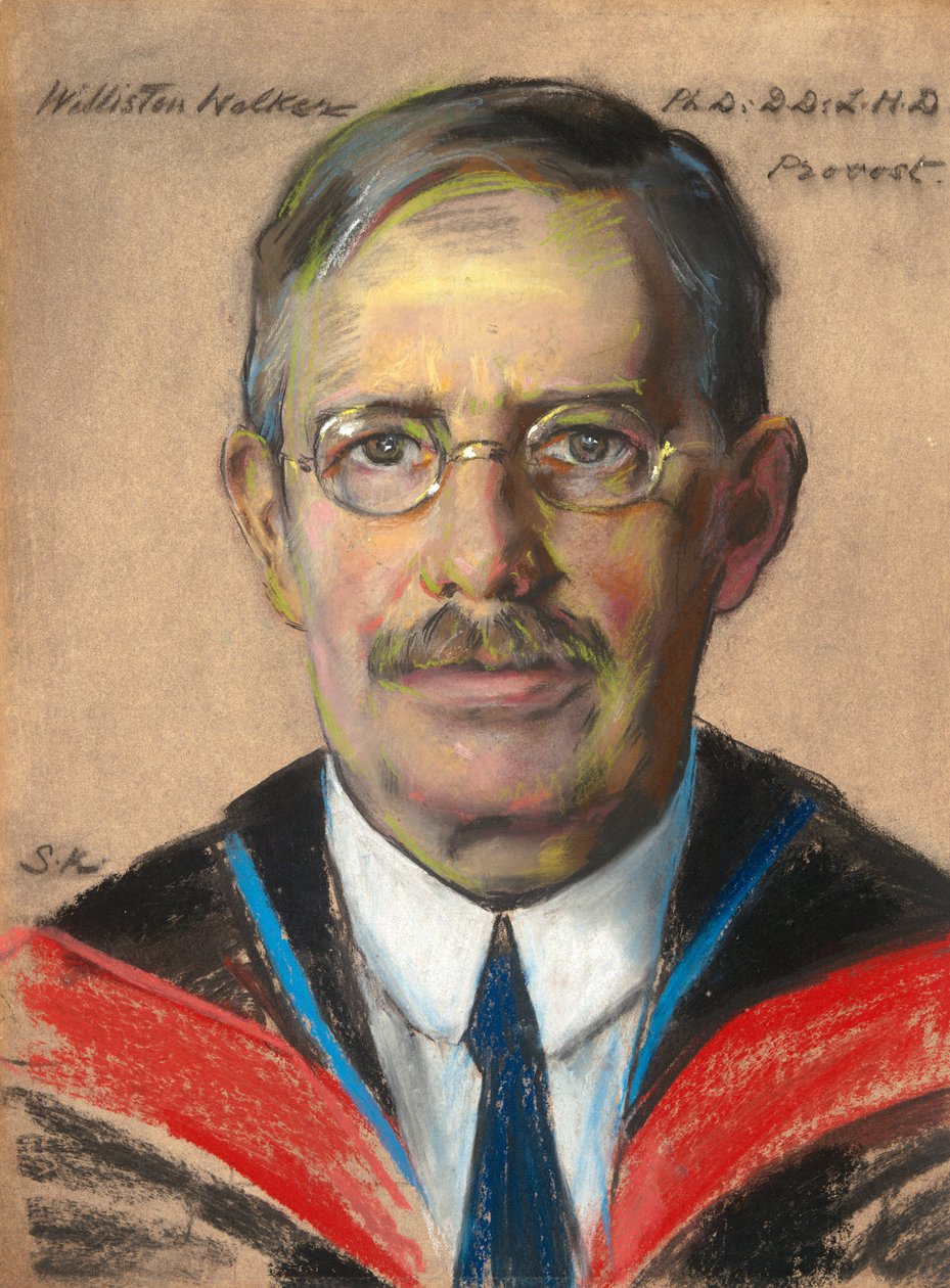 Williston Walker. Professor. i kyrkohistorien 1901—22, prost 1920—22 av William Sergeant Kendall