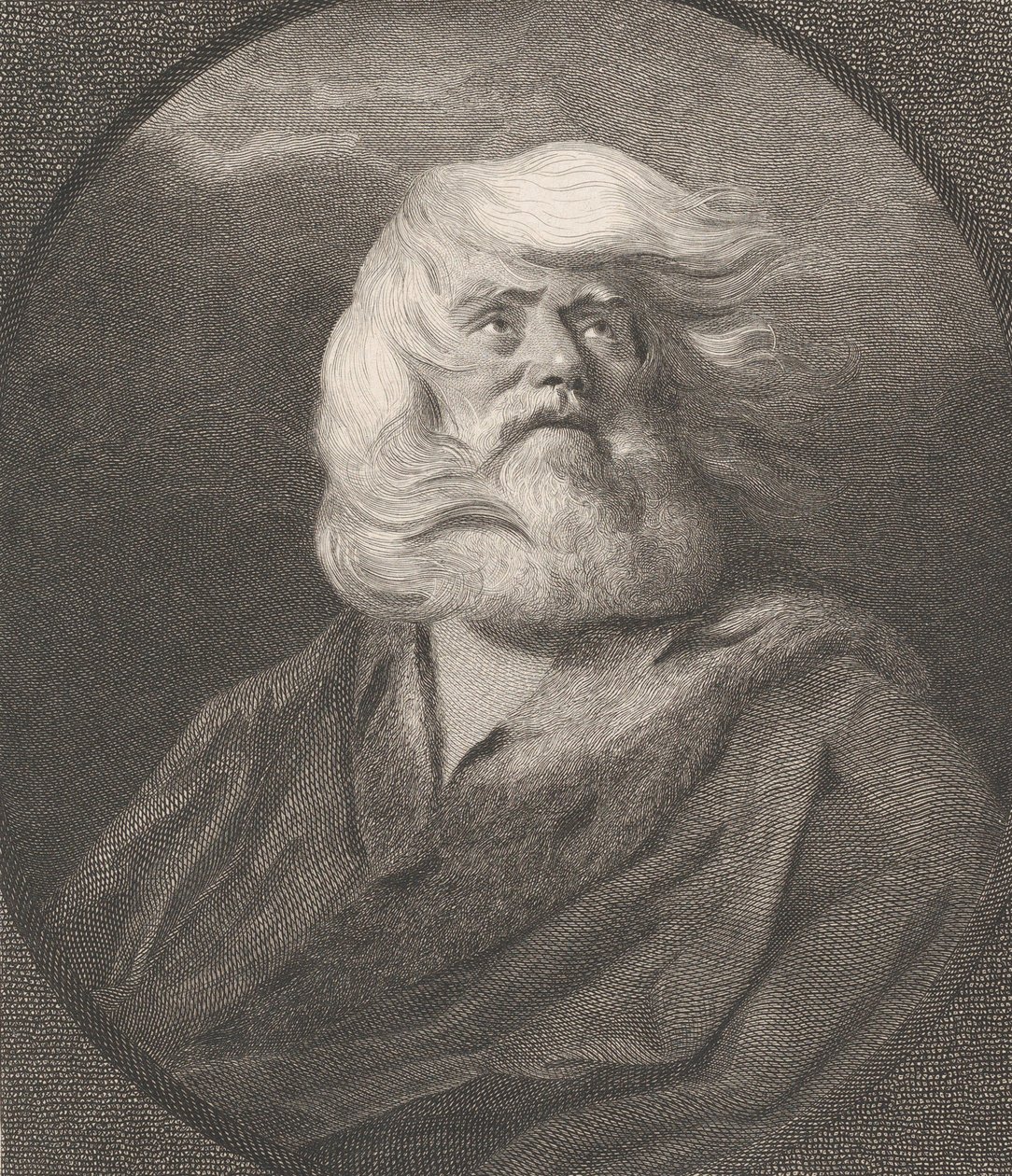 Kung Lear, 1783. av William Sharp