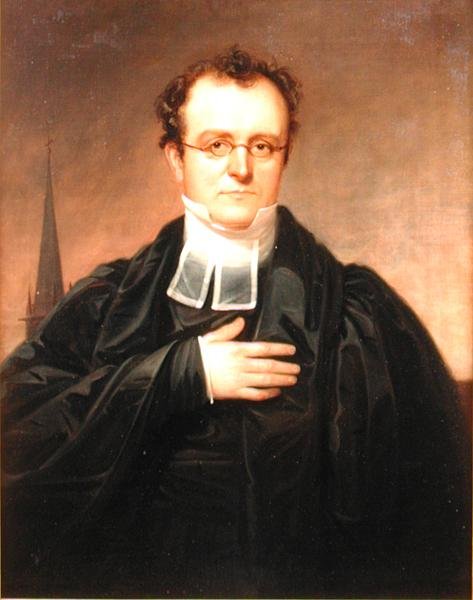 Biskop Benjamin Tredwell Onderdonk (1791-1861), ca 1830-33 (olja på duk) av William Sidney Mount
