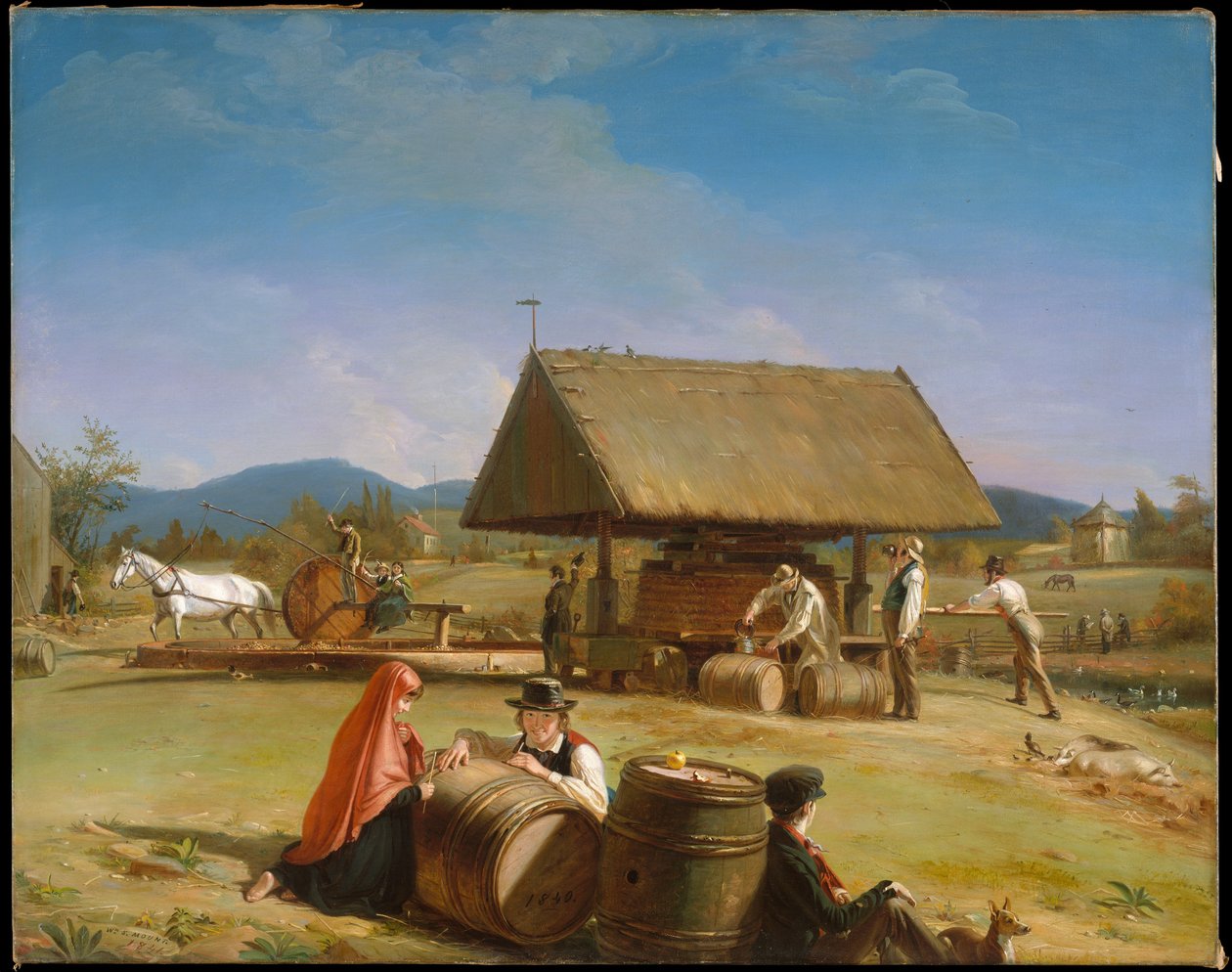 Ciderframställning av William Sidney Mount