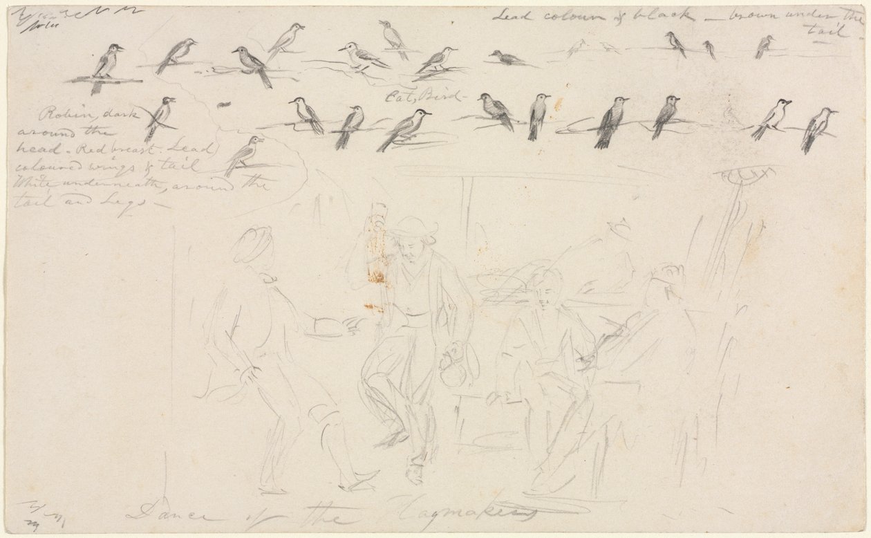 Hömakarnas dans, ca. 1845. av William Sidney Mount