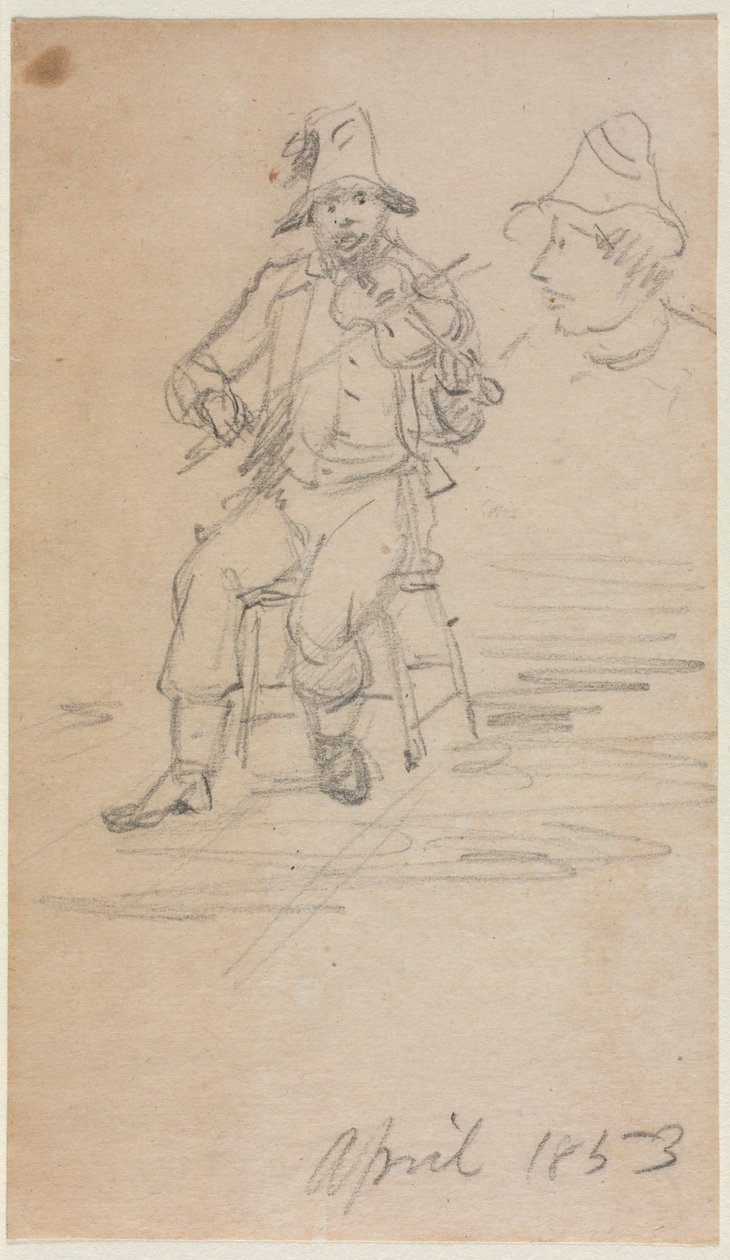Den fidlande tiggaren av William Sidney Mount