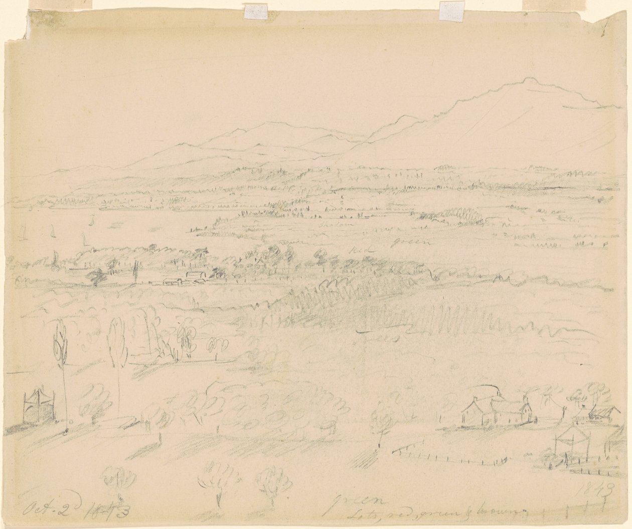 Dal med flod och berg av William Sidney Mount