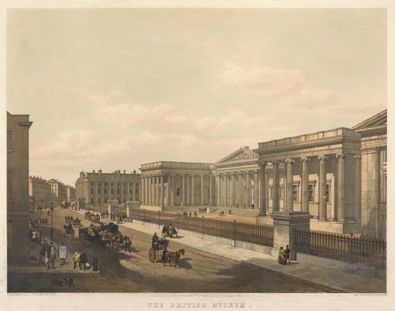 Brittiska museumet av William Simpson