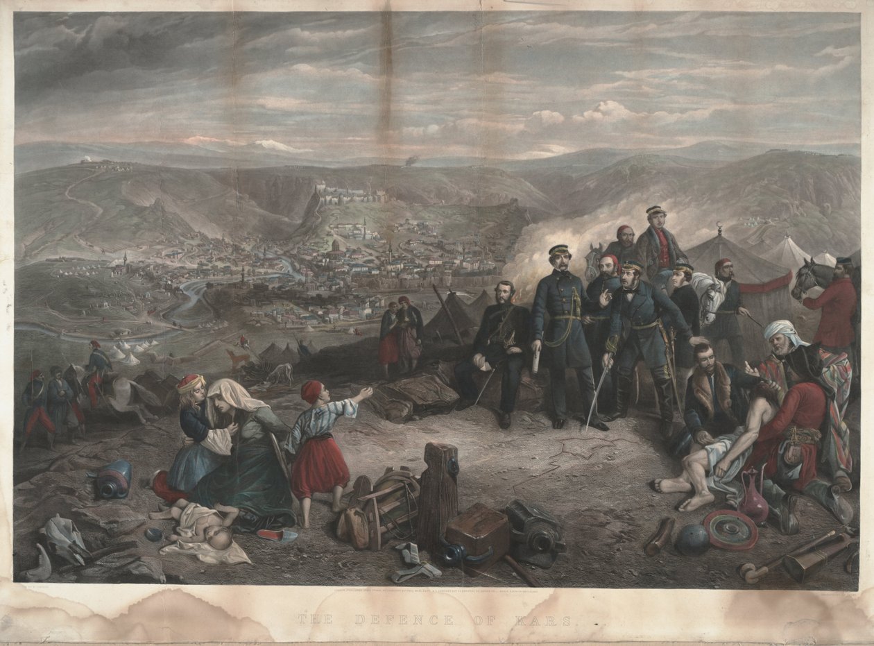 Försvaret av Kars av William Crimea Simpson