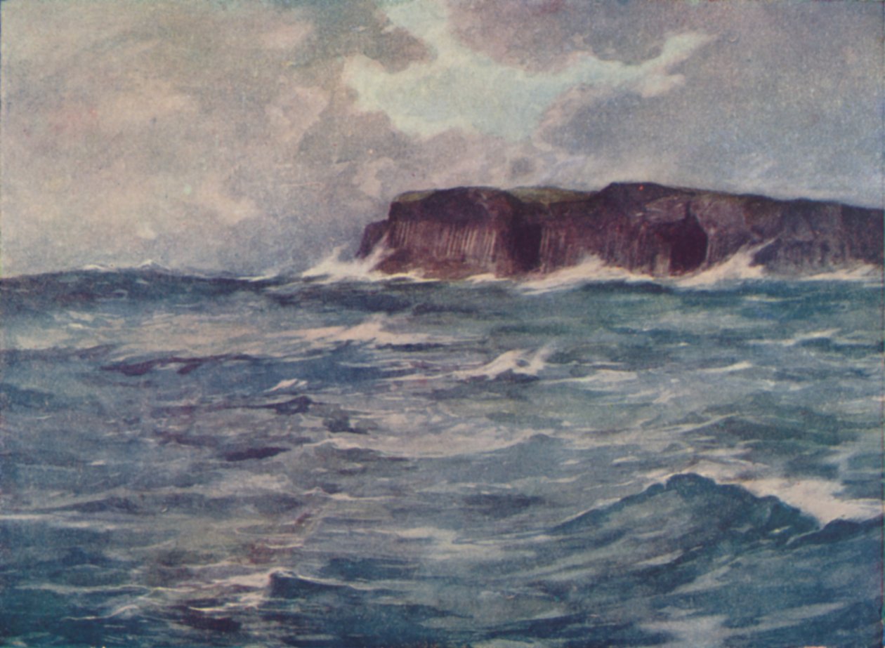 Staffa och dess grottor, 1910 av William Smith