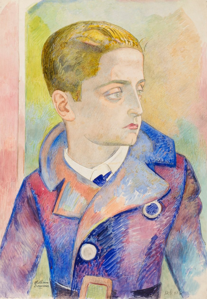 Akvarell av William Sommer