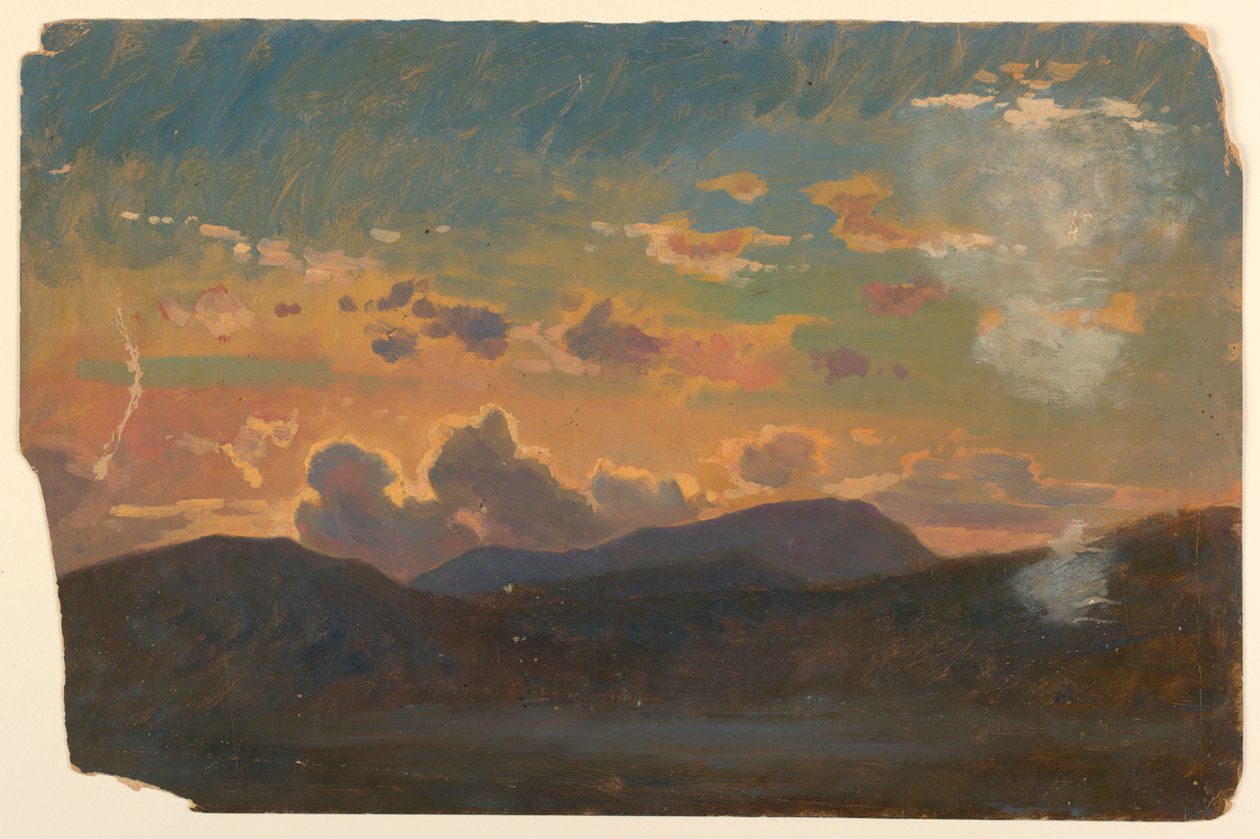Studie av moln av William Stanley Haseltine