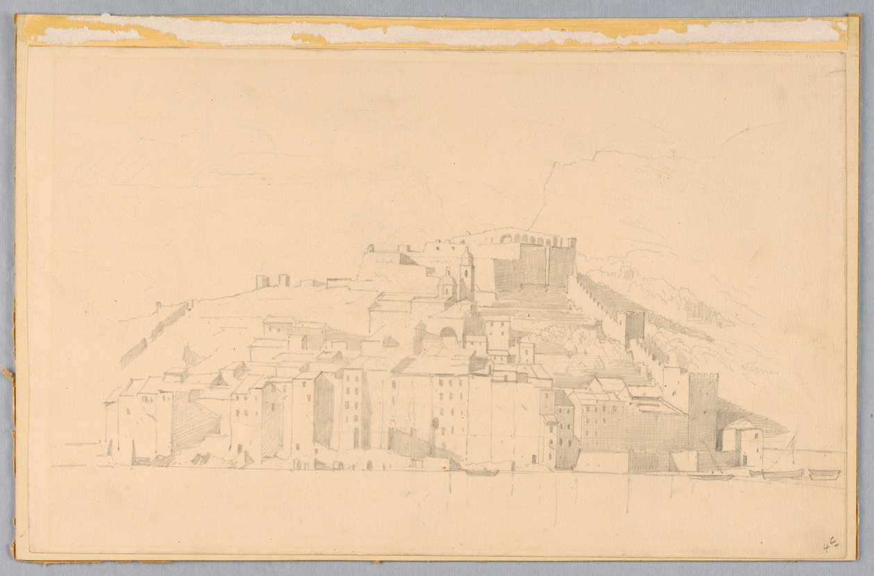 Studie av landskap, Spezia, Italien av William Stanley Haseltine