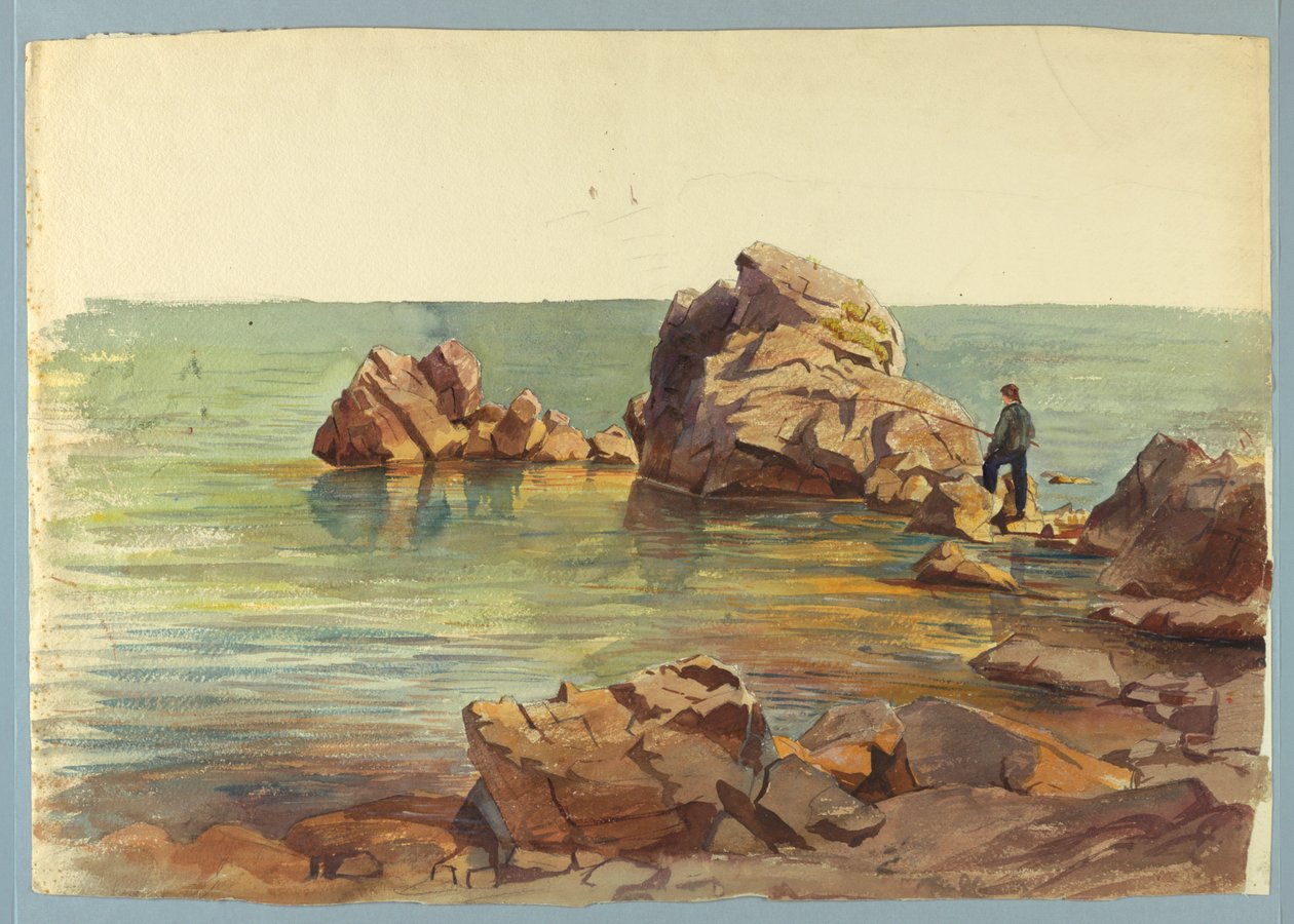 Studie av havslandskap av William Stanley Haseltine