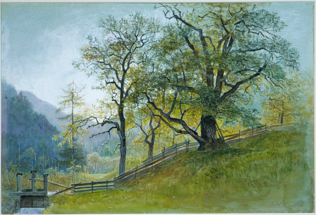 Vahrn i Tyrolen nära Brixen av William Stanley Haseltine