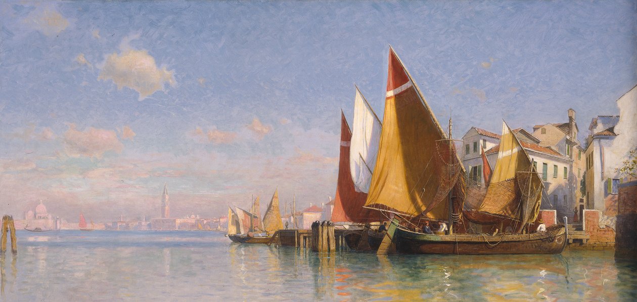 Venedig I, ca 1875 av William Stanley Haseltine
