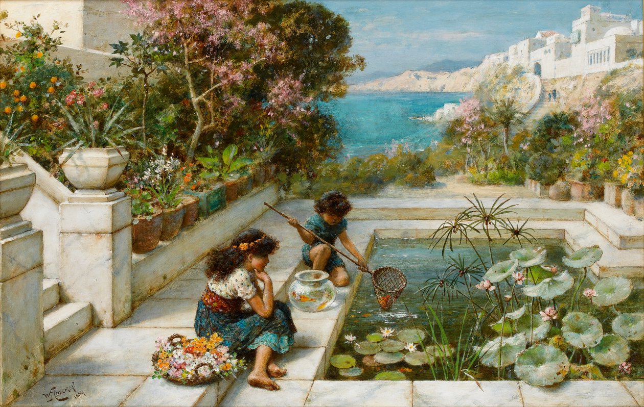 Gyllene timmar i gamla tider, 1889 av William Stephen Coleman
