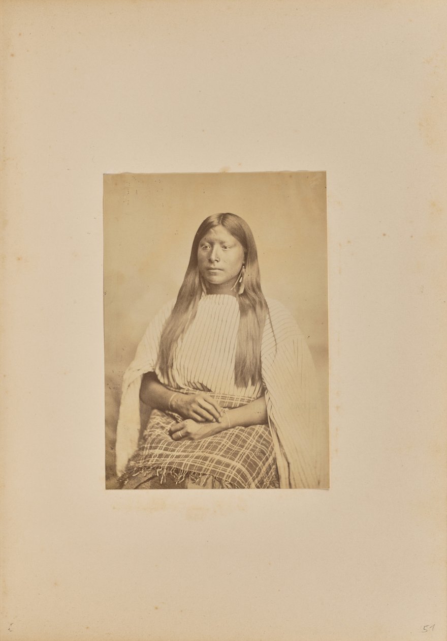 Kiowa-flickan av William Stinson Soule
