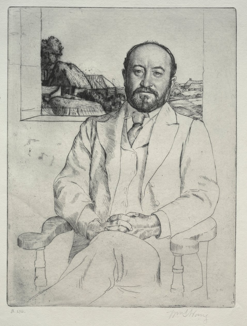 C. J. Knowles, 1894. av William Strang