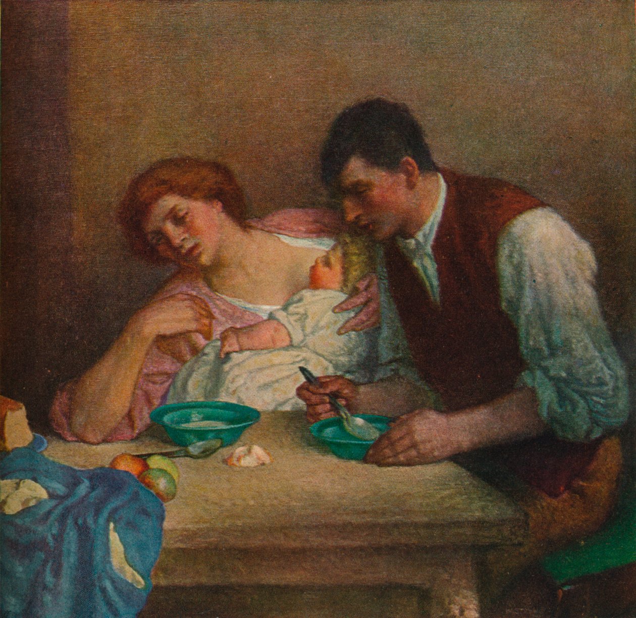 Nattvarden, 1905, 1906 av William Strang