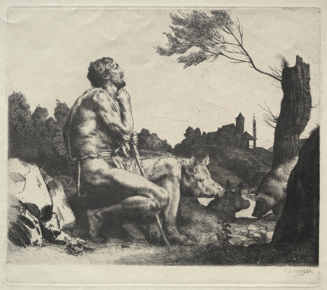 Den förlorade sonen, 1882. av William Strang