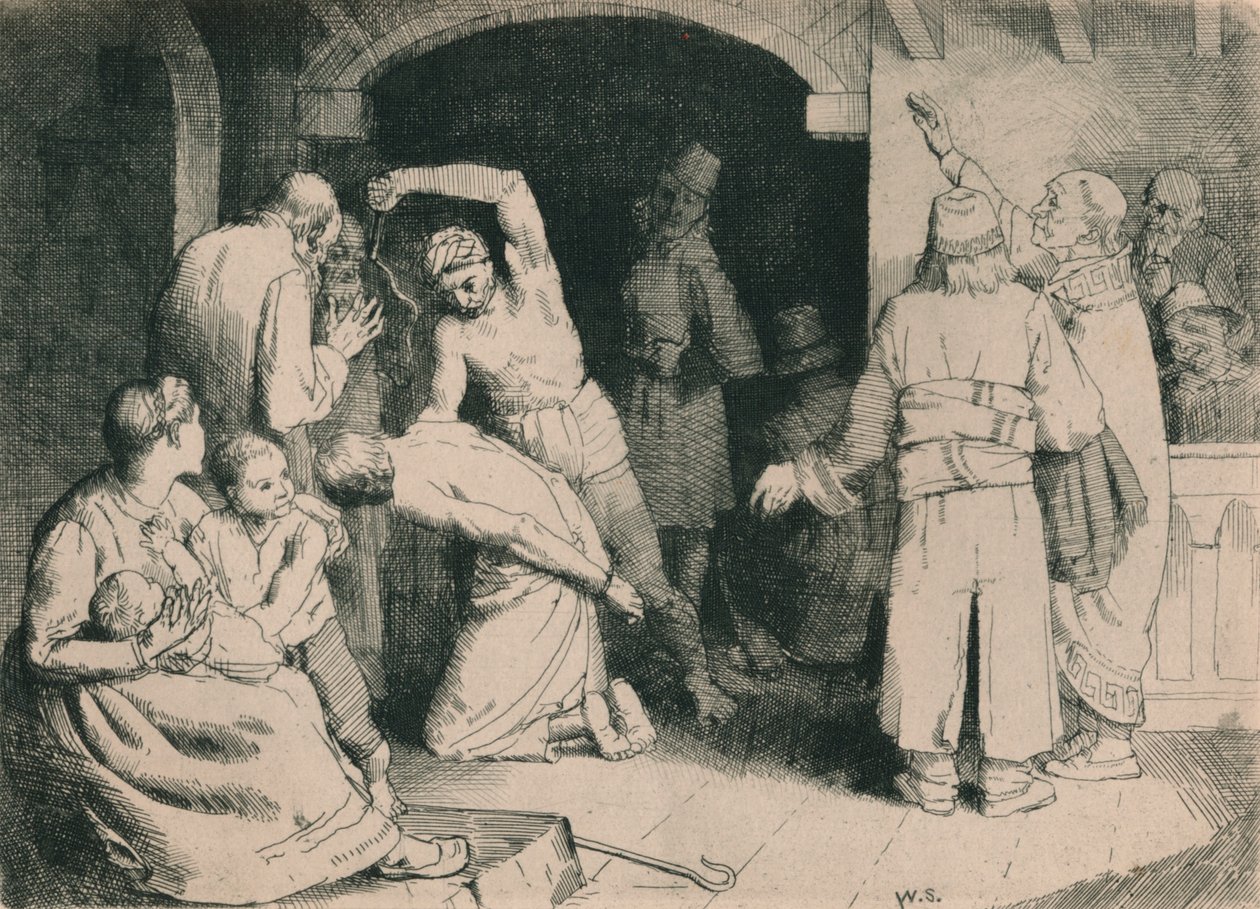 De trognas gissling, c1916 av William Strang