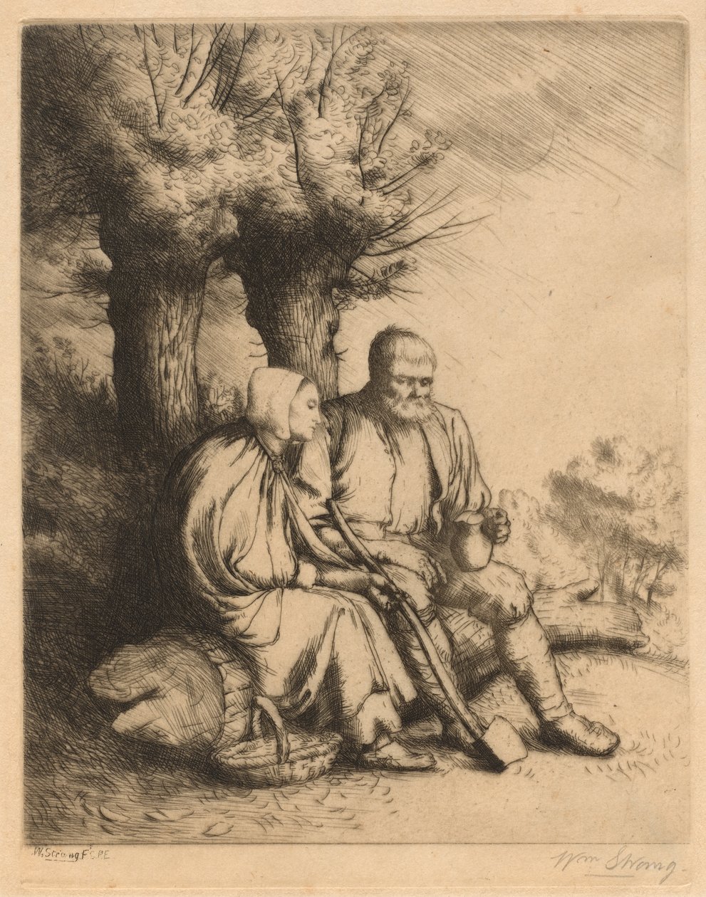Trämannen av William Strang