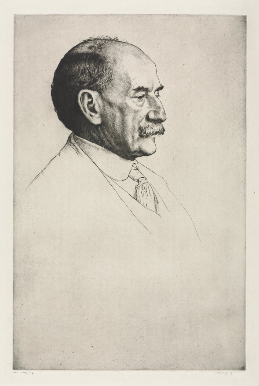 Thomas Hardy, Högervänd av William Strang