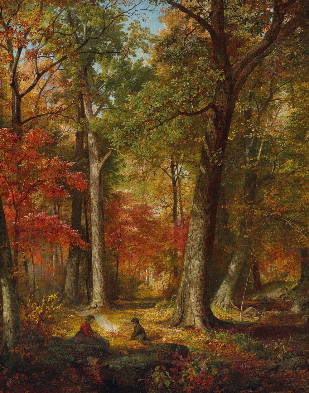 Höstens skogar av William Trost Richards
