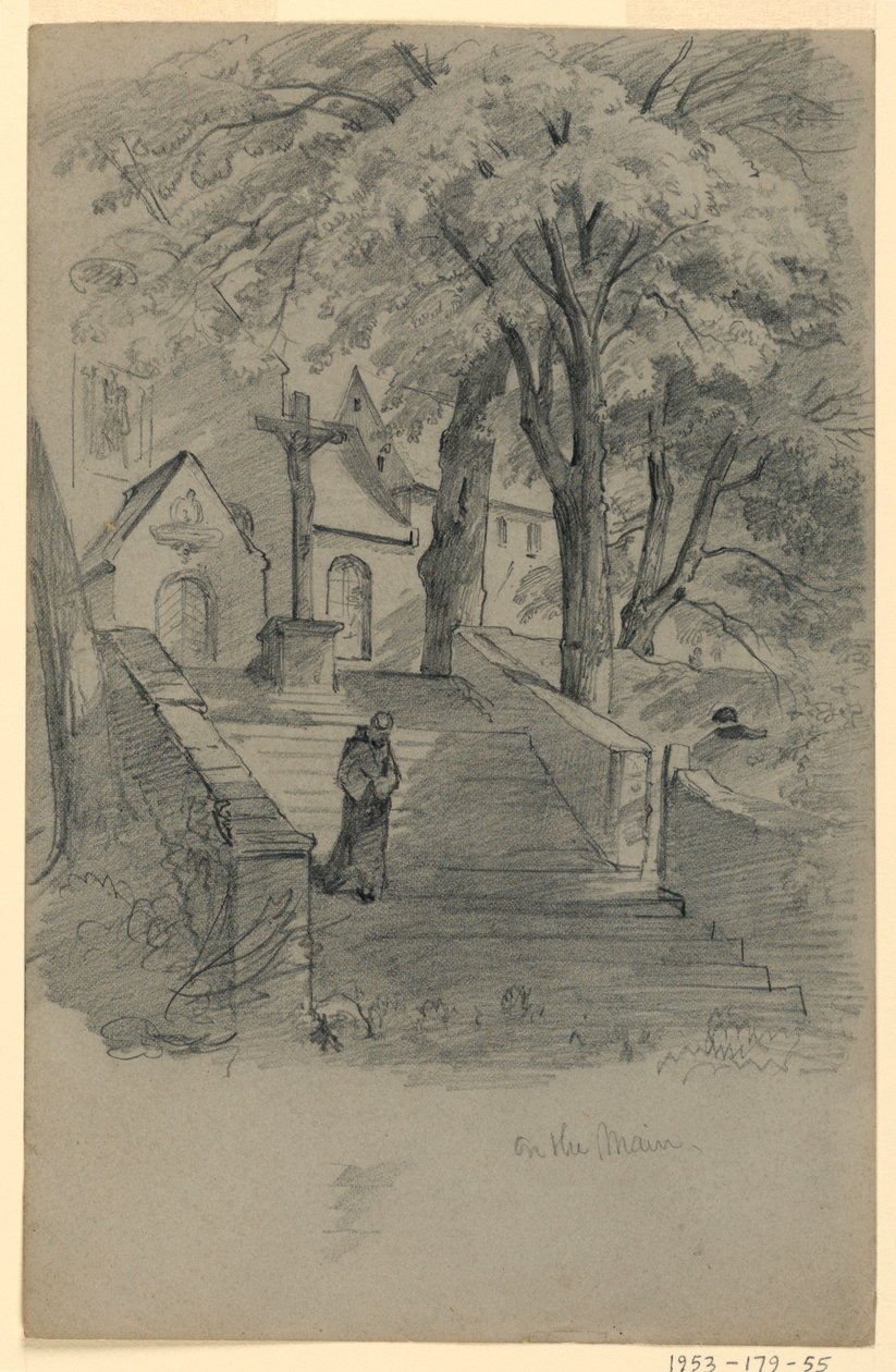 Kyrka, Tyskland av William Trost Richards