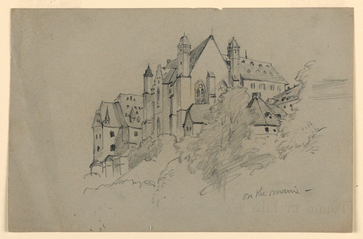 Kyrka, Tyskland av William Trost Richards