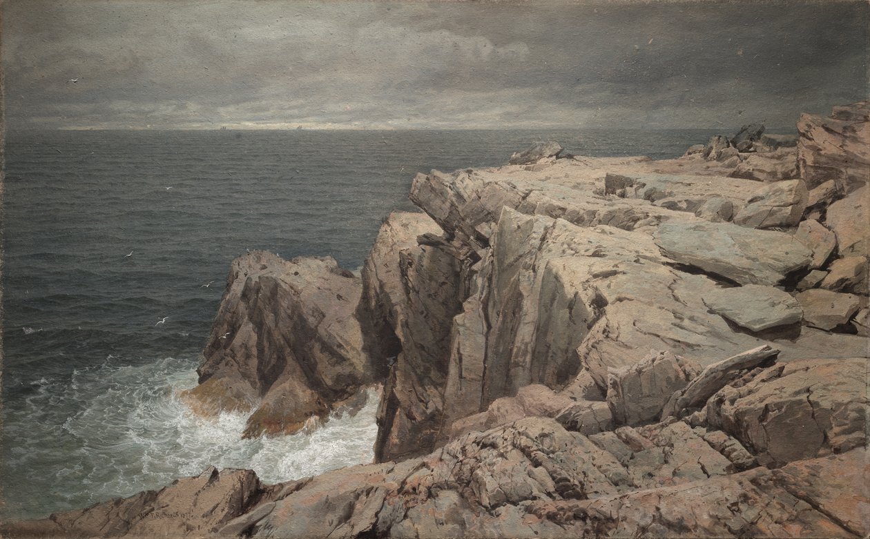 Skarvklippan, Jamestown, Rhode Island av William Trost Richards