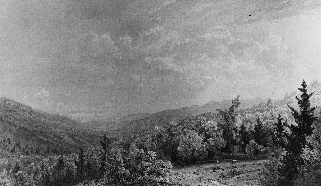 Från Flume House, Franconia, New Hampshire, 1872. av William Trost Richards