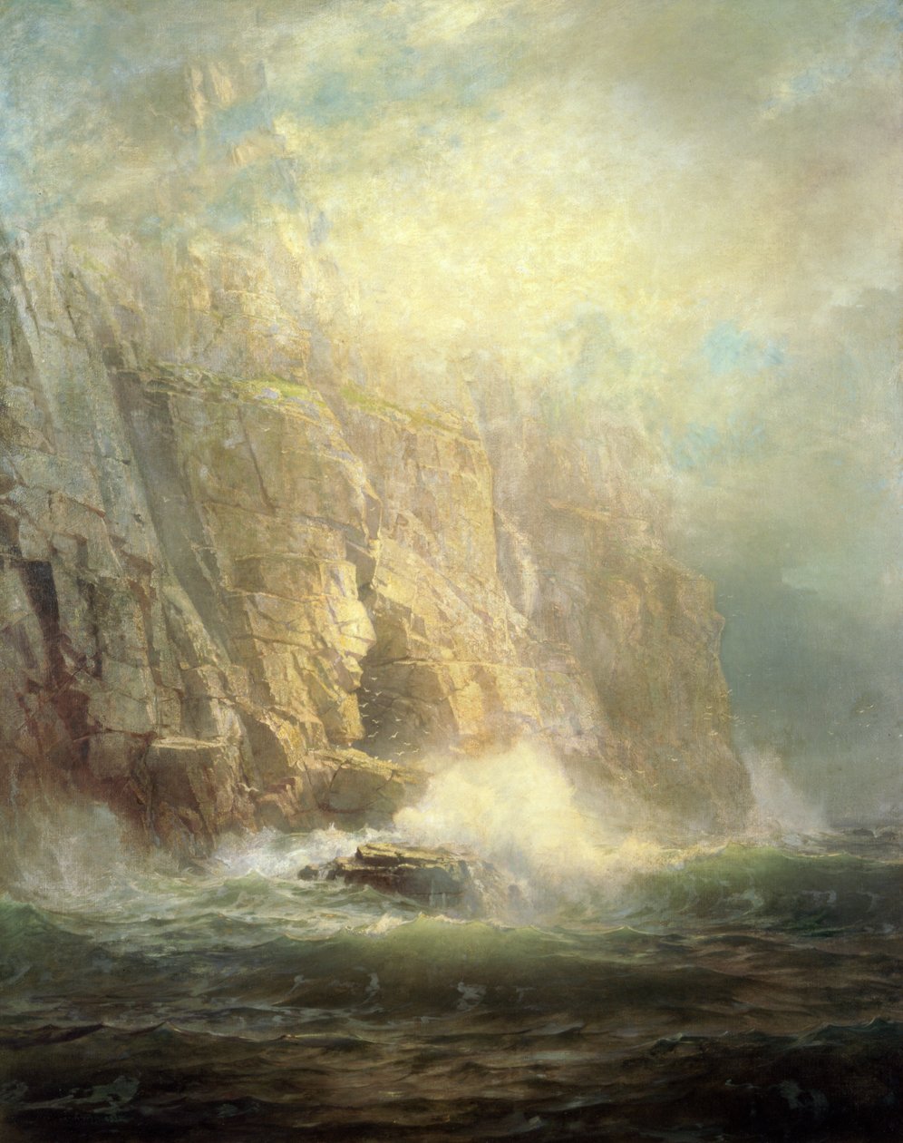 Lands End, Cornwall av William Trost Richards